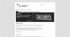 Desktop Screenshot of g-sec.lu